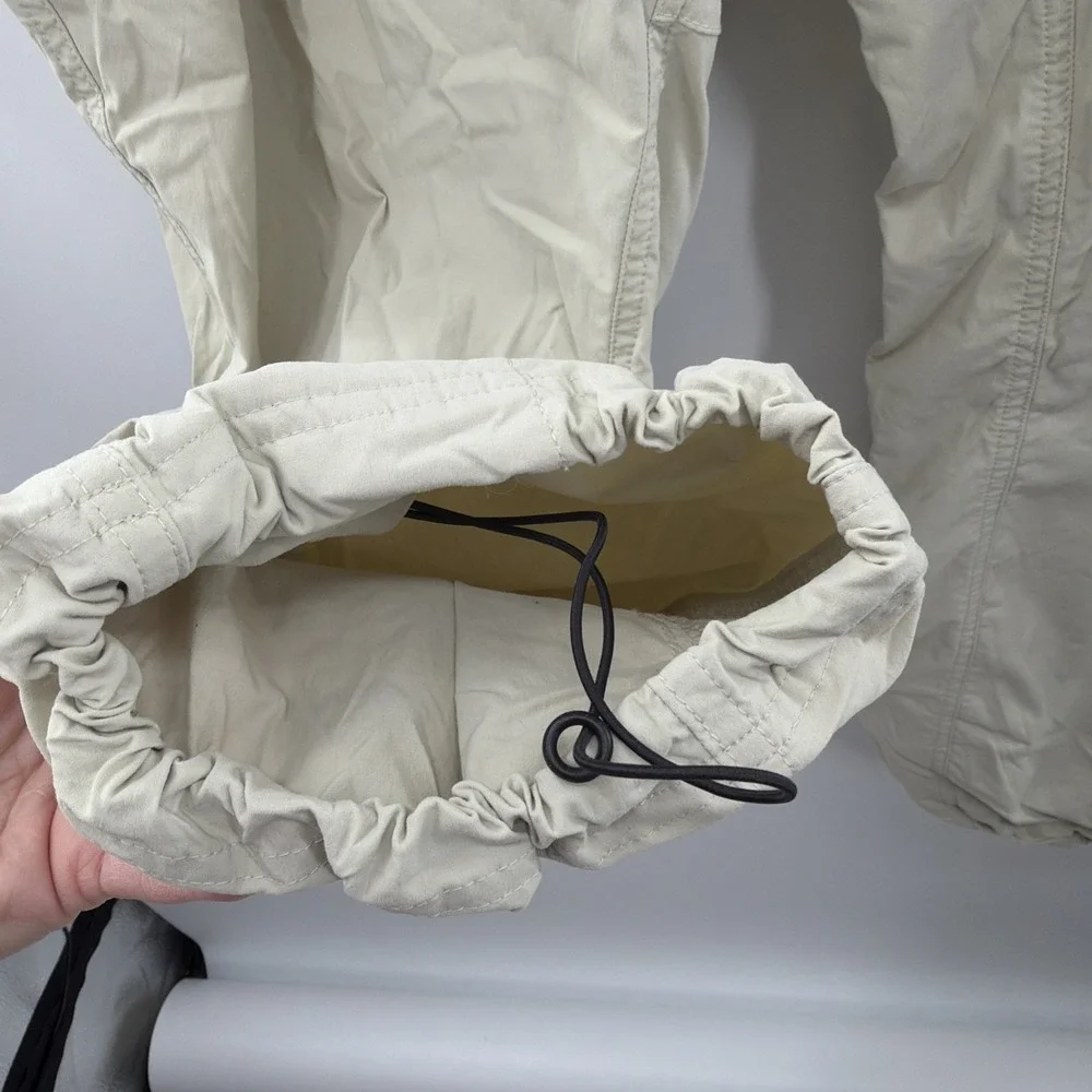Ll Bean Pants Hiking Straight Leg Nylon Blend Camp Cargo 20W Plus Womens‎